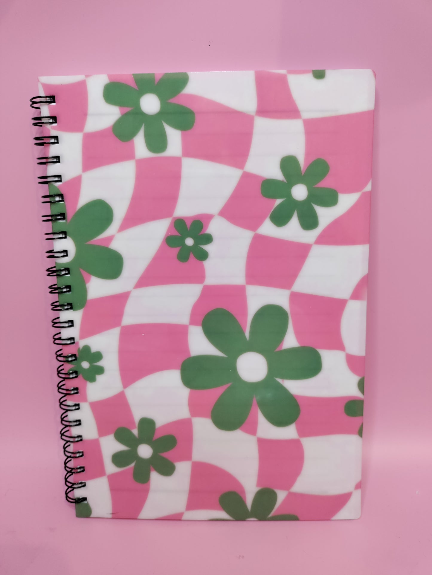 Chequer Flower Notebook