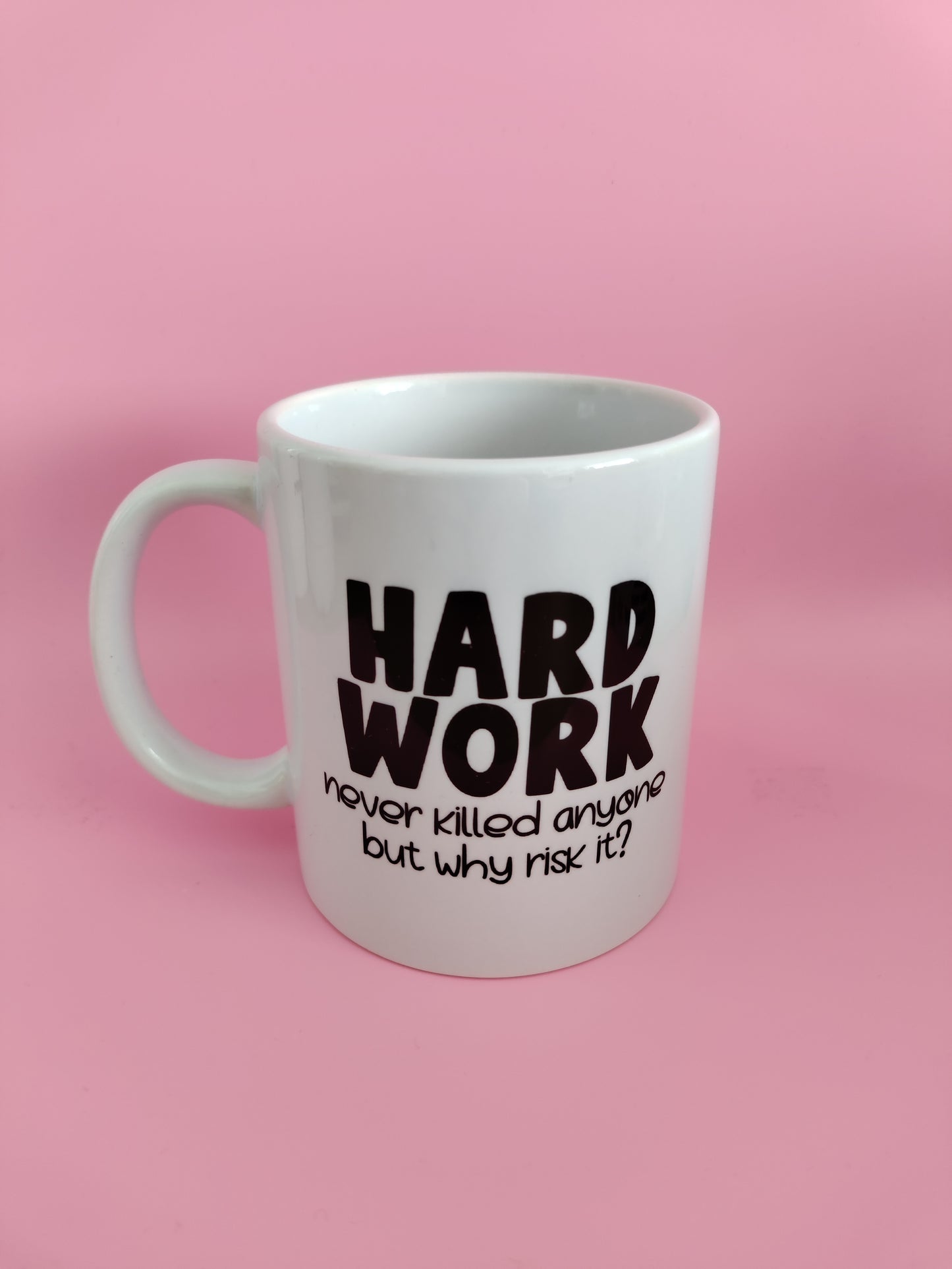 Hard work never killed anyone, but why risk it?