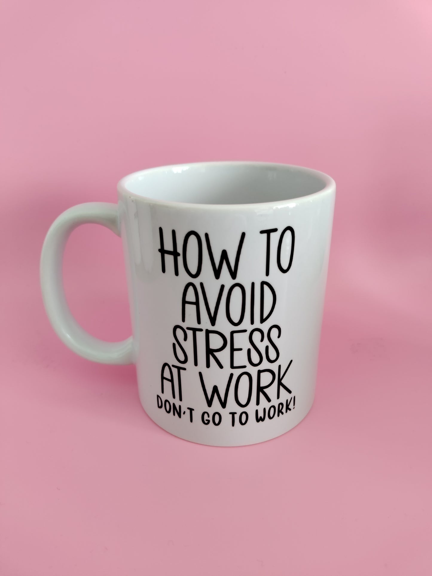 How to avoid stress at work, Don't go to work