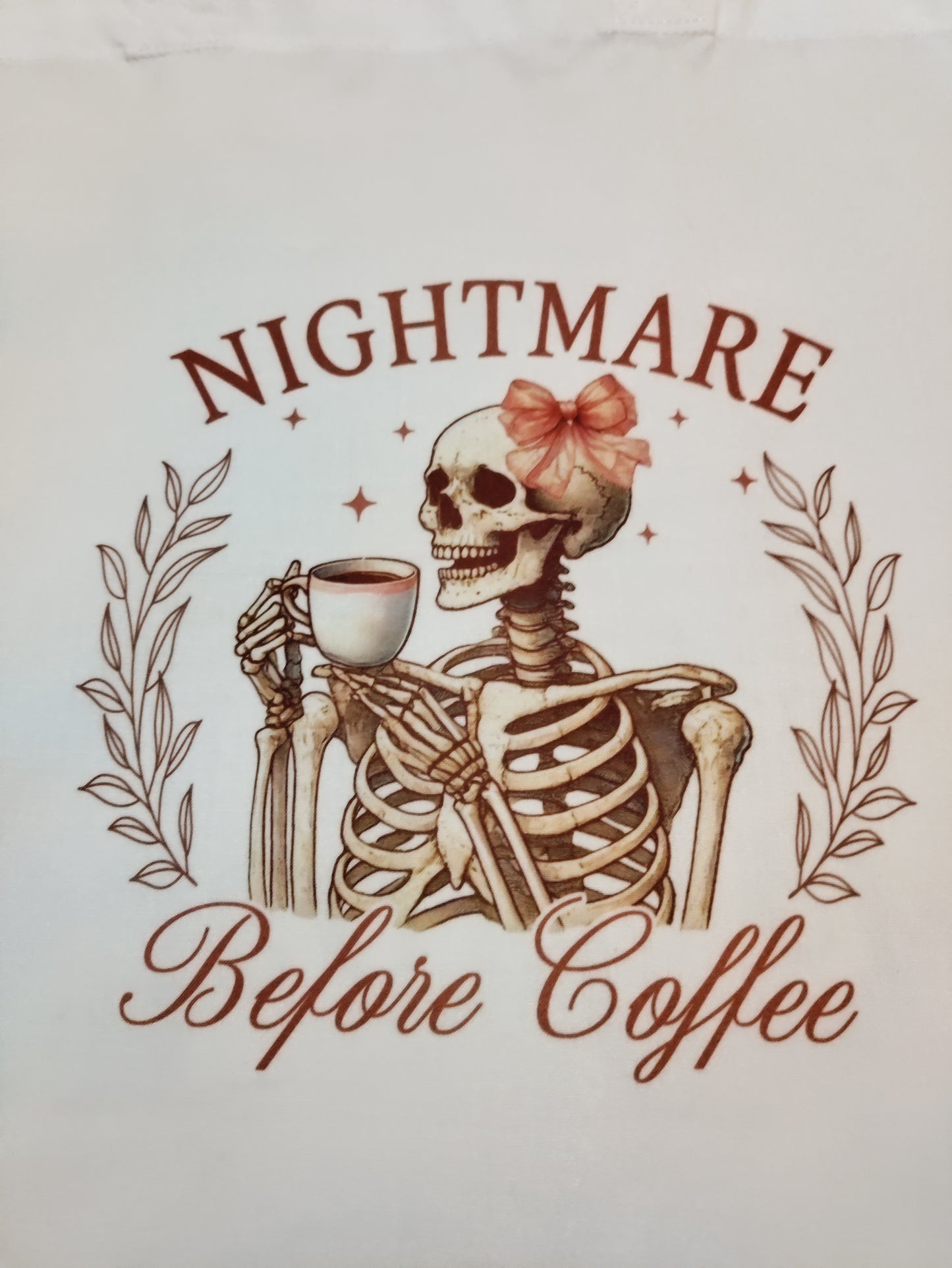 Nightmare Before Coffee Tote Bag